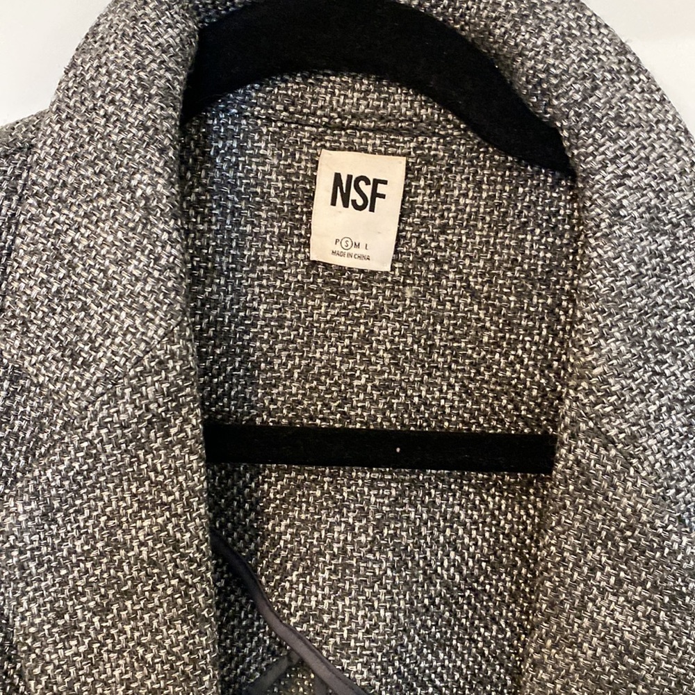 NSF tweed crop blazer - Picture 3 of 6